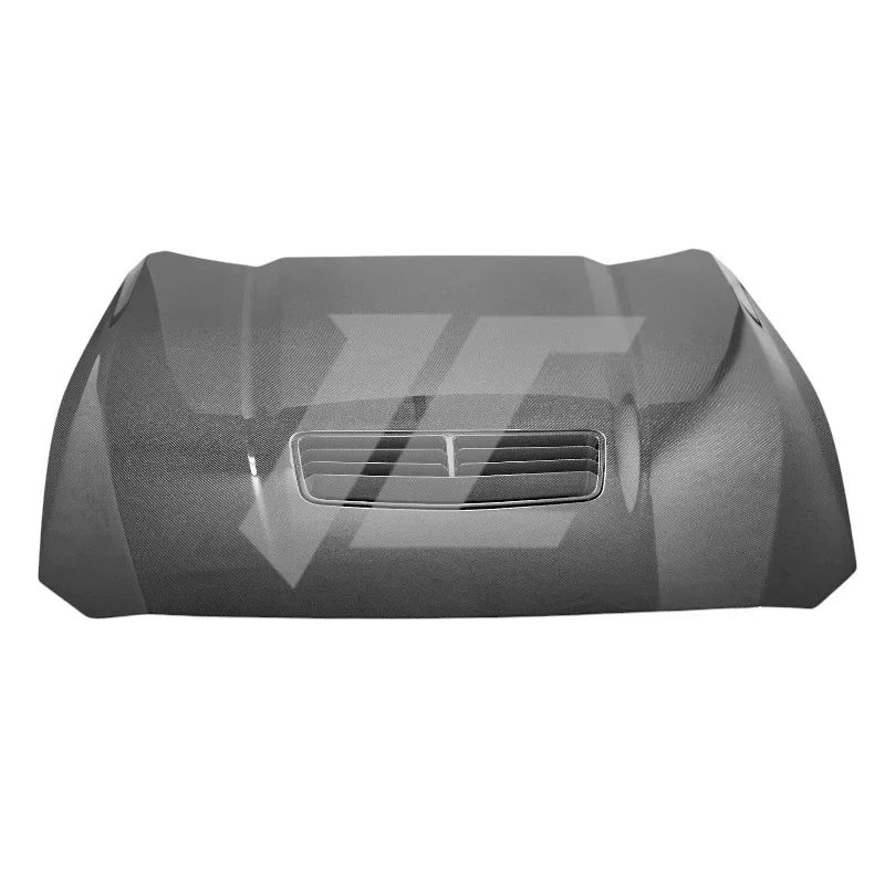 

New Type-OE Double-Sided Carbon Fiber Fibre Front Engine Bonnet Hood Vent for Mustang S650 2024+