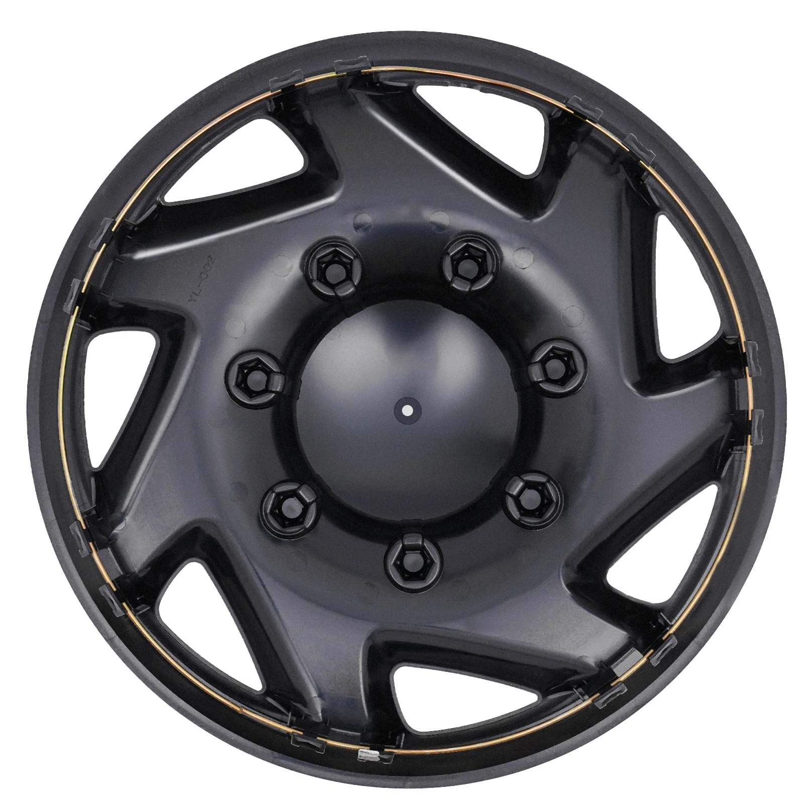 4 أغطية محور عجلات لفورد E250 E350 E450 Econoline 1999-2018 عجلات فولاذية مقاس 16 بوصة #5