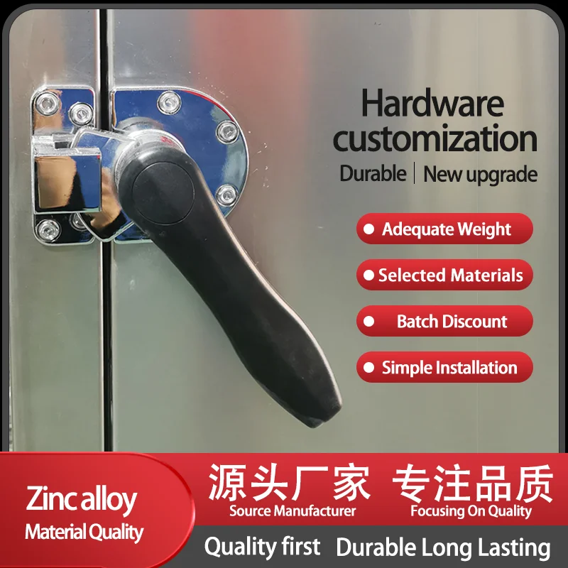 Zinc Alloy Enclosed Revolving Door Handle With Various Specifications And Industrial Oven Machinery Equipment