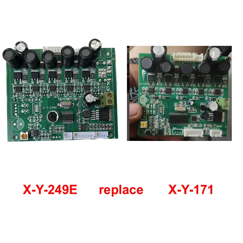 X-Y-249E Replace X-Y-171Waterproof Motherboard Main Display Board Stage Accessories For RGBWA 5in1 Stage 18X12W Led Par Light