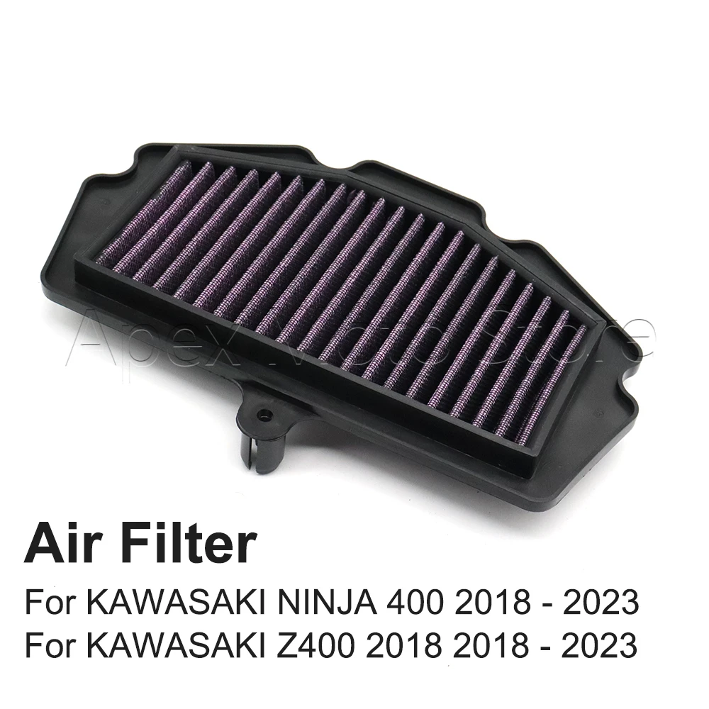 

Аксессуары для мотоциклов: Воздушный фильтр высокой производительности для KAWASAKI NINJA 400 NINJA400 Z400 2018-2023