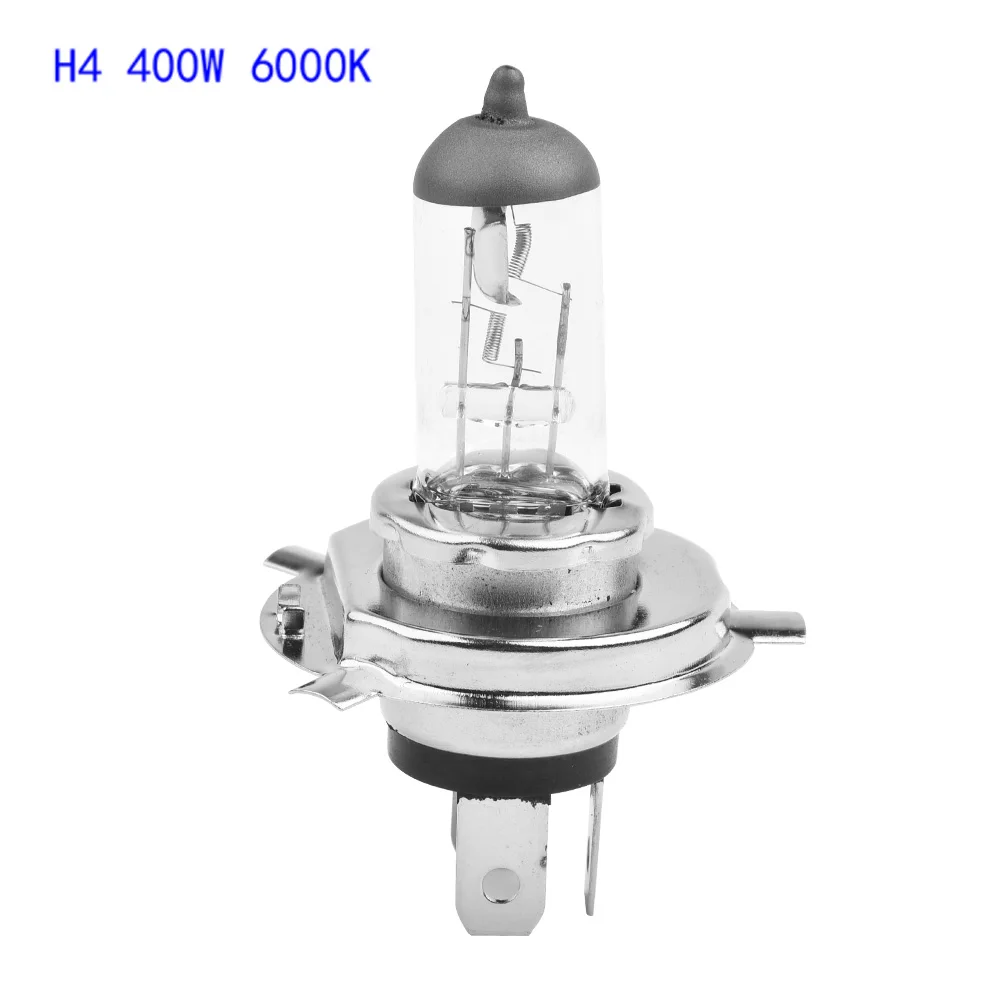 1pcs Car Headlight Bulbs H4 100W 12V Super Bright Halogen Bulb Lamp Car Lights Auto High Power Fog Lights Lamp Auto Accessories