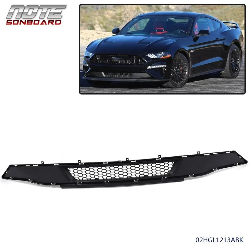 

Front Bumper Grill Lower Grille Honeycomb Style Black Fit For 2018-2023 Ford Mustang United States