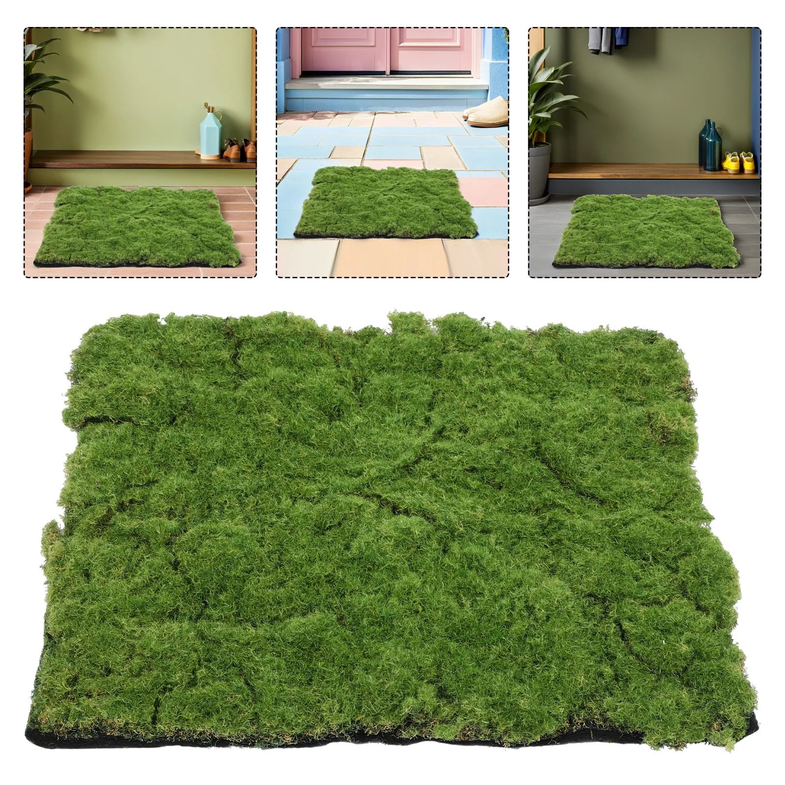 

19.65X19.65 In Simulation Mat Artificial Grass Rug For Garden Balcony Indoor Outdoor Decor Diy Crafts Fake Moss Turf Carpet