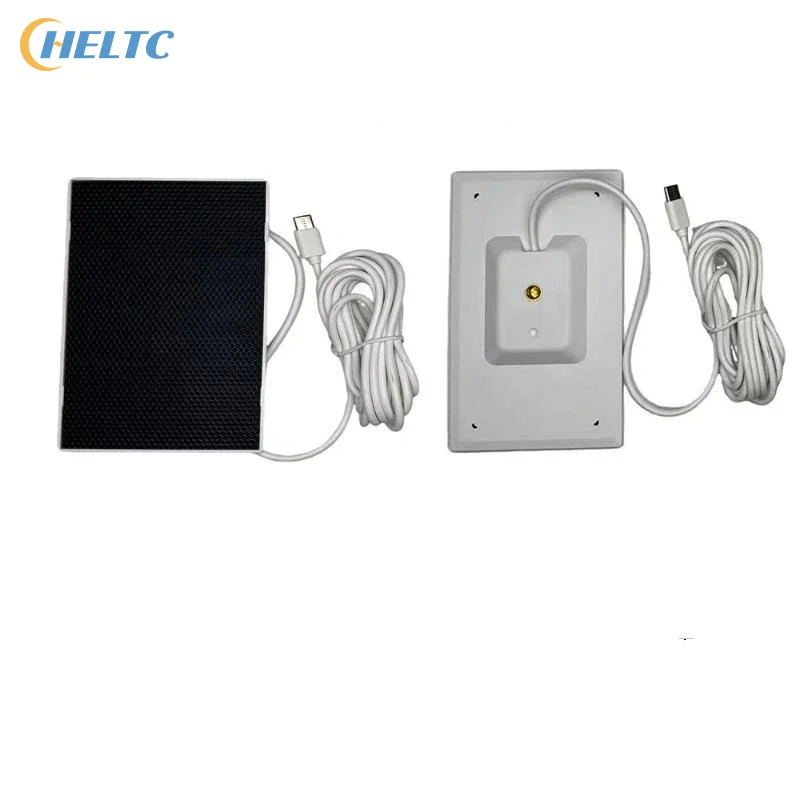 IP67 Waterproof & Extreme Weather Resistant Type-c Solar Panel 360° Rotatable Bracket Outdoor Solar Charger For Security Camera