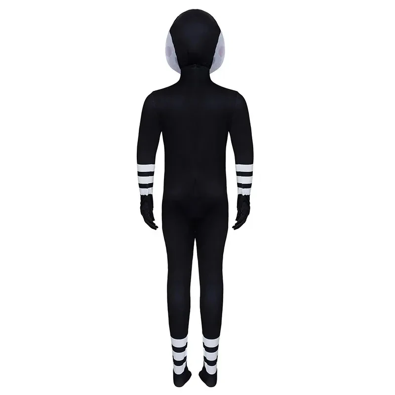 Disfraz de Marioneta FNAF para Adultos y Niños, Disfraz de Halloween, Purim, Juego de Disfraces, Máscara de Cosplay, Traje de Cuerpo Entero para Hombres y Niños, Marioneta C ZanCos