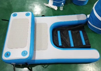 수영장 보트 부두용 팽창식 개 물 램프, 플로팅 램프 사다리