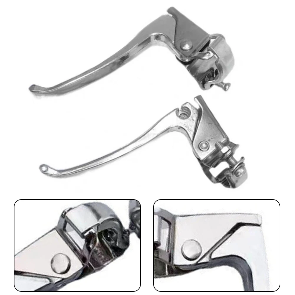 1 Pair MTB Bicycle Brake Lever Handle 22-24mm Ultralight Mountain Bike Part Alloy Disc Brakes Levers