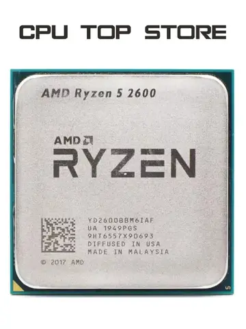 AMD Ryzen 5 R5 2600 3.4GHz 6-Core 12-Core CPU Processor Socket AM4