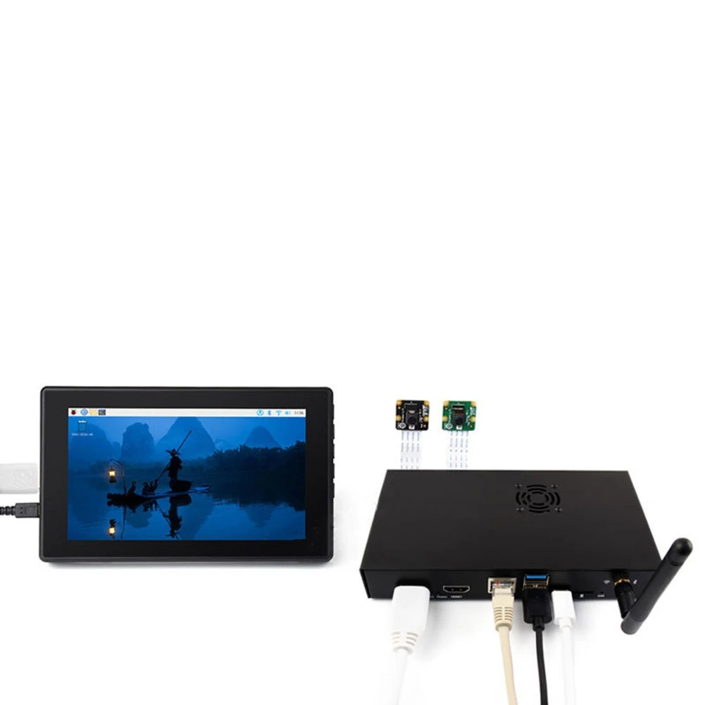 (DT37) For Raspberry Pi Compute Module 5 Case - CM5 Enclosure with Cooling Fan, for CM5 IO Board