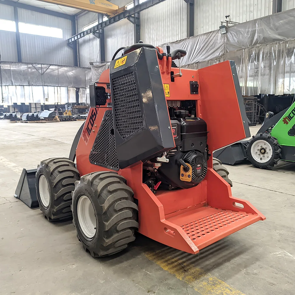 New EPA/EURO 5 High-quality compact mini skid steer loader with japan engine for sale small loader customizable