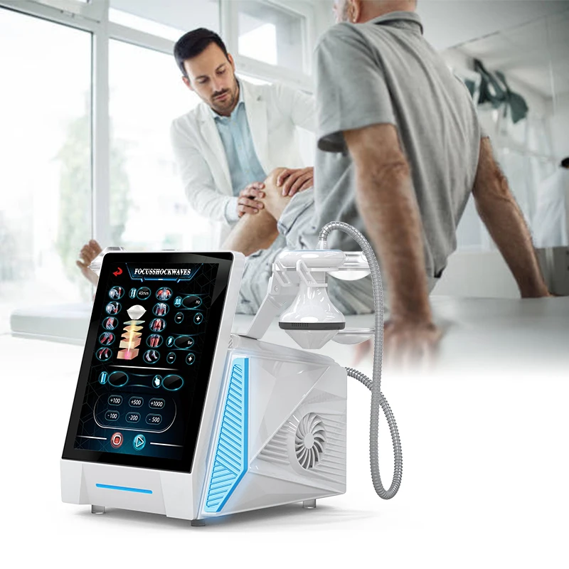 Medical Radial Shock Wave Therapy Machine for Pain Relief Electromagnetic Shockwave Therapy Machine