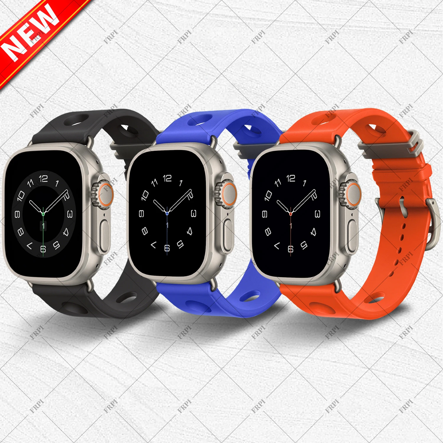 2026 Neue Scub’H Taucher-Titanschnalle für Apple Watch Series 11 10 9 8 7 6 5 4 Ultra 3 2 SE 3 2 49mm 46mm 45mm 44mm 42mm Armband