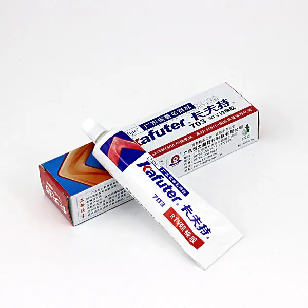 Waterproof Kafuter K-703 Silicone White Glue