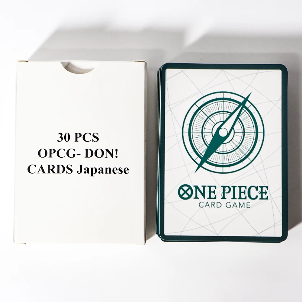 

30 шт./компл. PROXY аниме One Piece матовые лазерные карты OPCG, японская версия и английская версия, коллекционные карты навыков