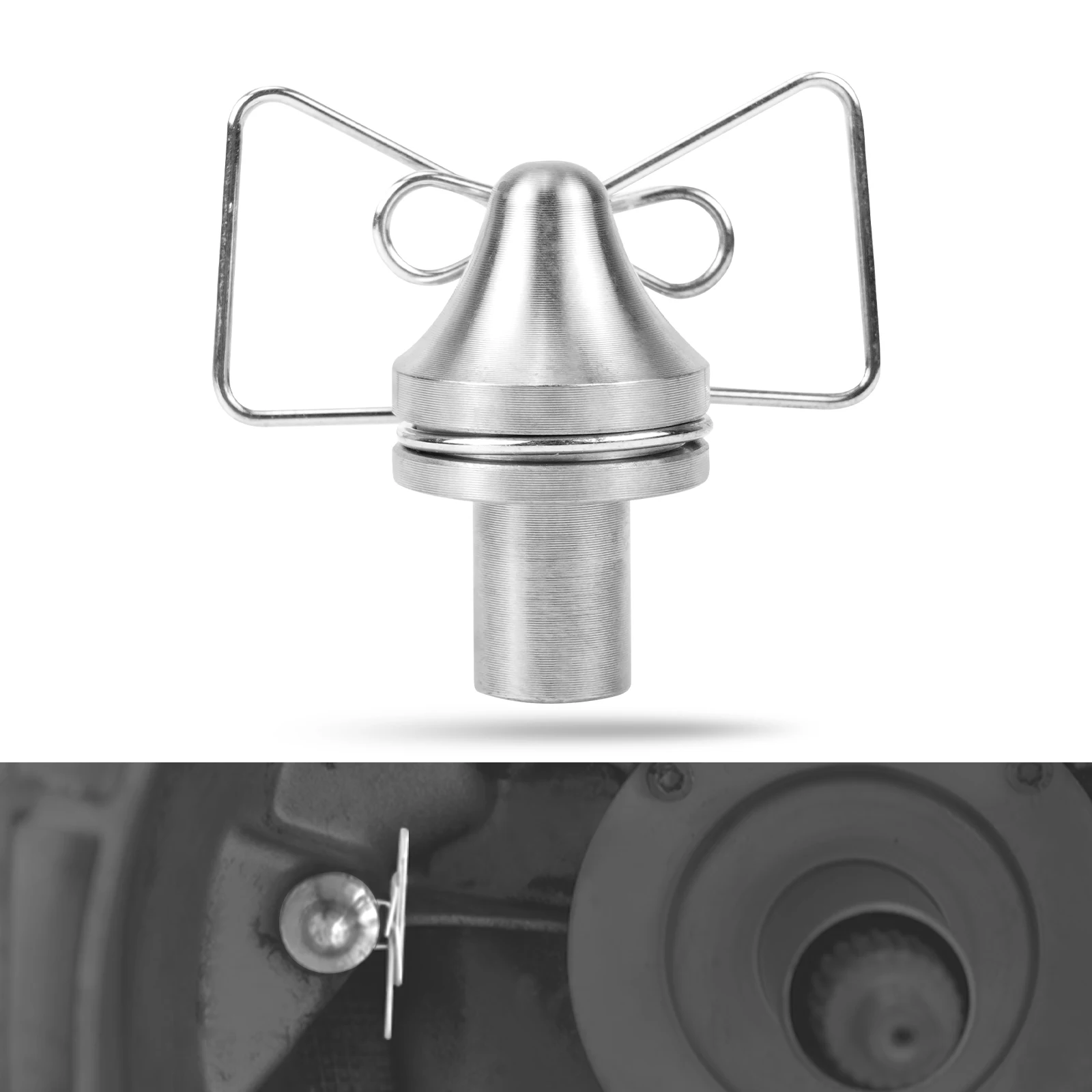 BEVINSEE Steel Clutch Fork Pin & Release Spring For BMW E90 E92 E46 E36 E39 E60 E82 F30 F10 Z4 Z3 325i 328i 330i 335i