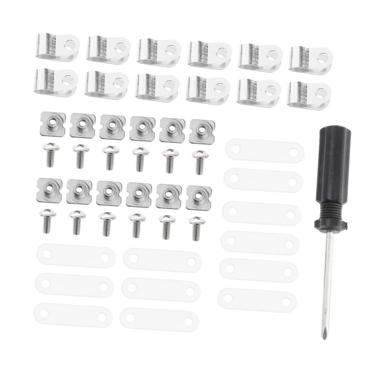 Ice Hockey Visor Hardware Set Screw Repair Set for Sports Baseball Football