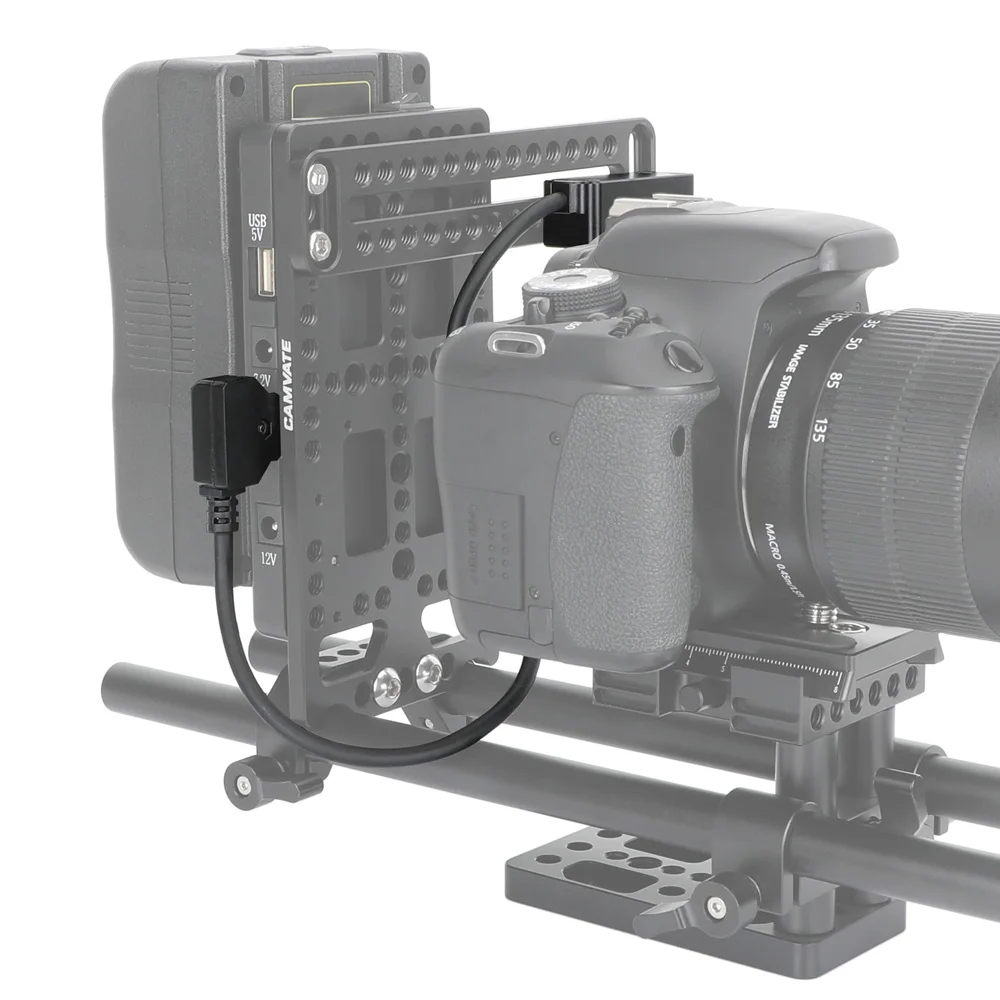 CAMVATE 0B 2 pinos fêmea para 3x 0B 2 pinos fêmea caixa de alimentação 1-para-3 cabo divisor de energia Mini é um distribuidor de energia profissional