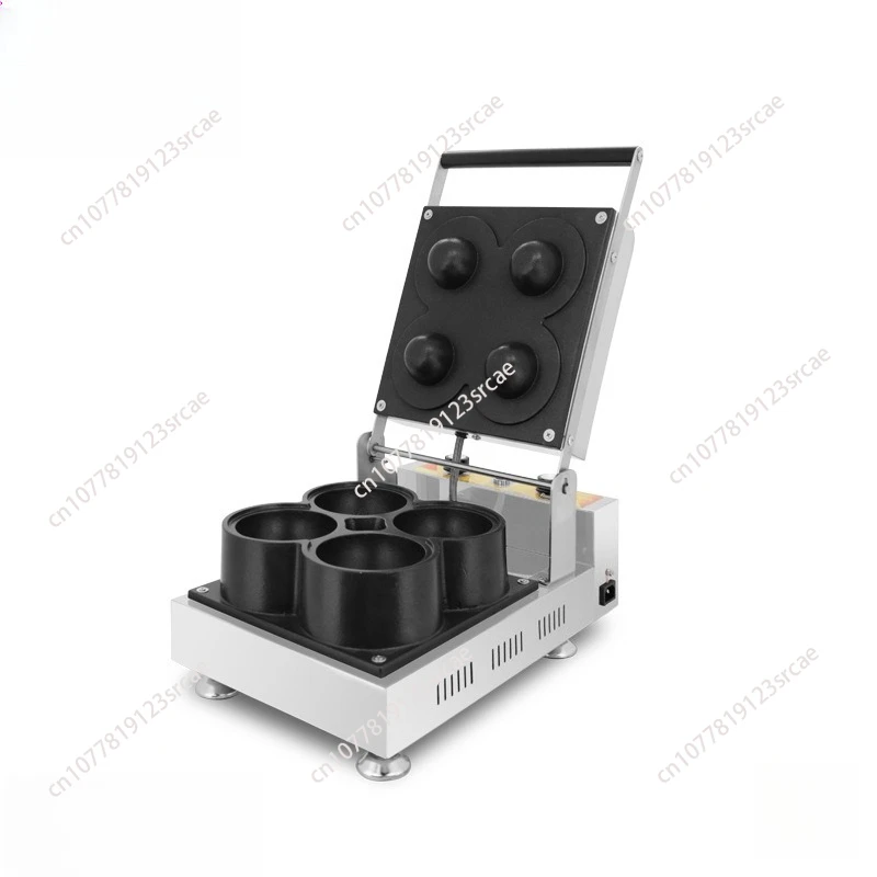 

Grain Processing Machinery 4pcs Electric 110v 220v Boob Waffle Maker Funny Chest Ice Cream Waffle Machine