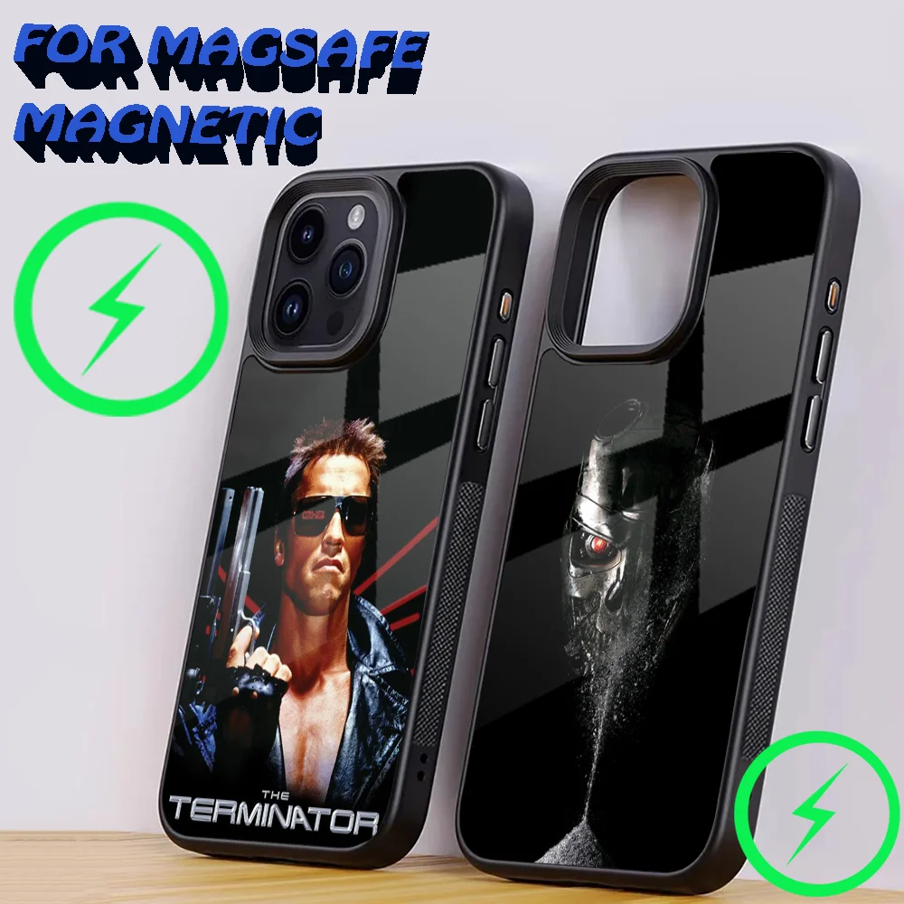 Movie T-The T-Terminator-S Phone Case For iPhone 15,14,13,12,11,Plus,Pro,Max Mini Magsafe Magnetic Wireless Charging