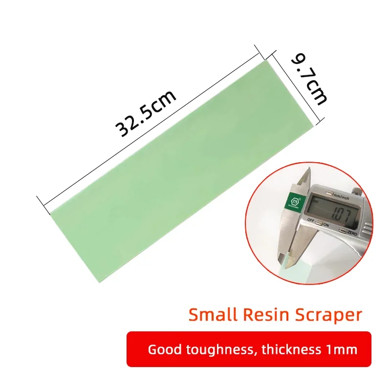 Putty Large Scraper Green Resin Scraper Spray Paint Worker Scraping Atomic Ash Scraper Tools