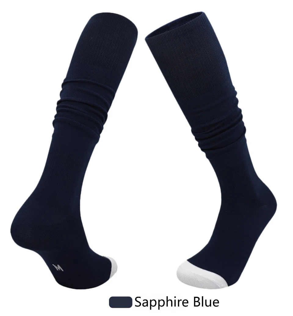 Loogdeel Professionelles Trainingsspiel, Sportsocken für Männer und Frauen, lange Länge, High-Top-Fußball-Softball-Socken, lange Socken – Detail 13