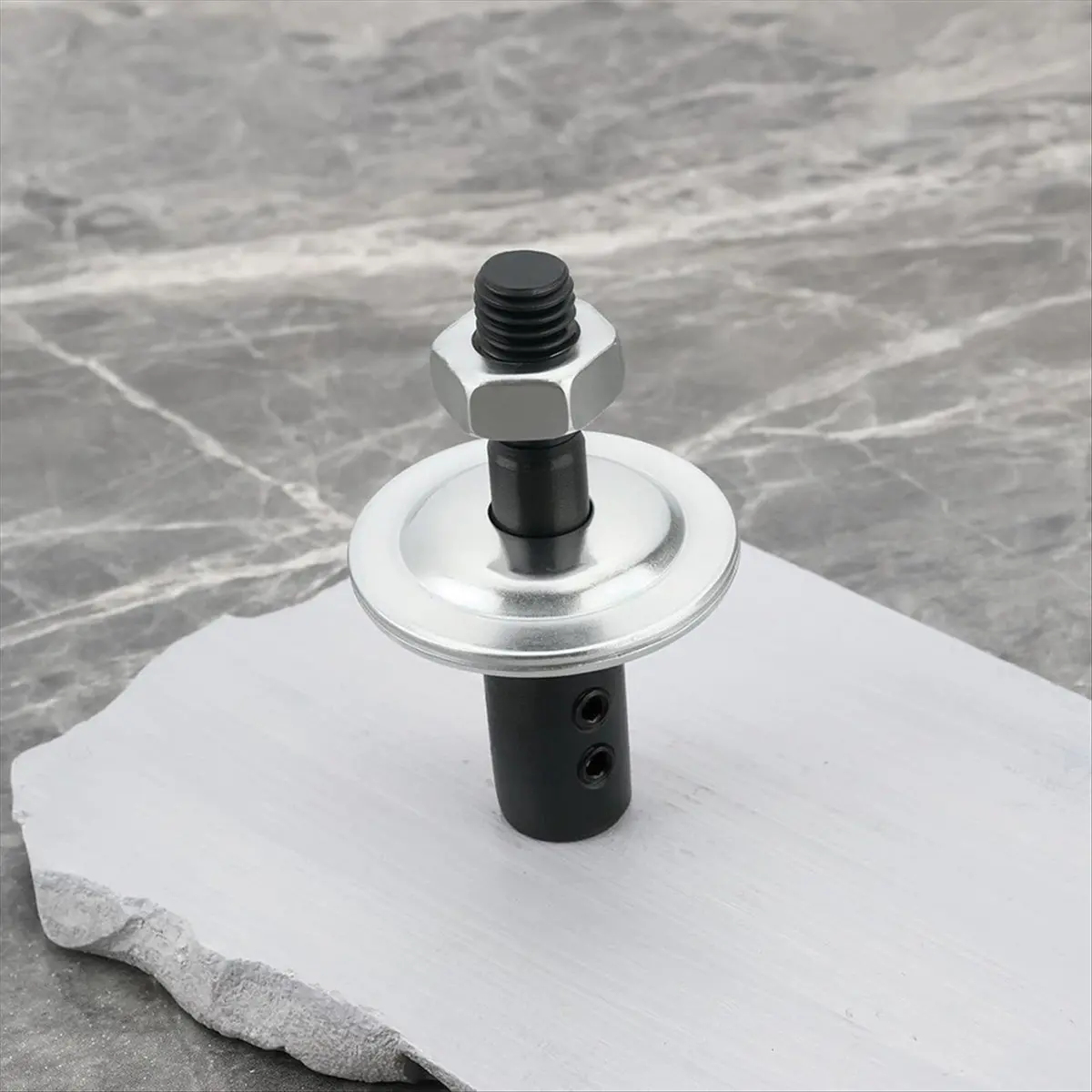 

(AIMA) 4PCS Bench Grinder Extension Shaft Arbor Extender 8mm to 10mm with Wrench and Washer for Polisher Sander