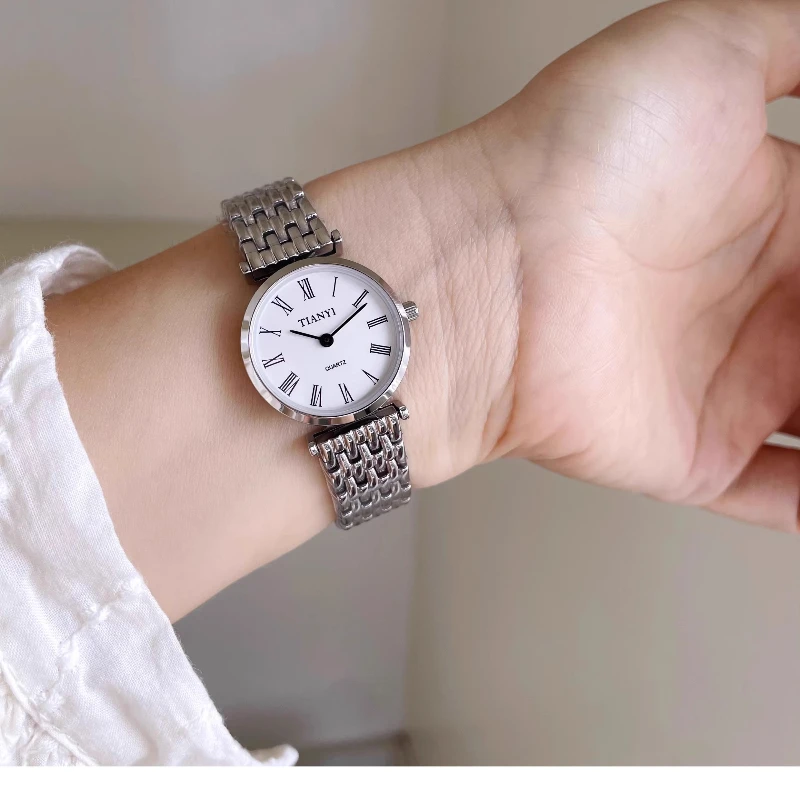 Waterproof 2025 quartz watch birthday gift quality classic trend women's watch elegant and simple