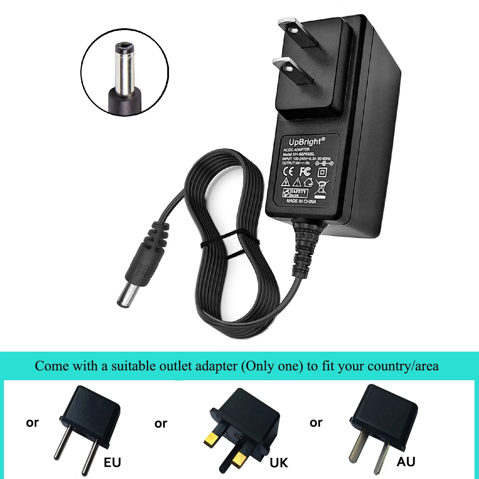 24 V AC/DC-Adapter für Hyperice Hypervolt 53000 001-00 54000 42000 038-00 Massagepistole SK03T-2400100Z SK03T1-2600100W2 26 V Ladegerät
