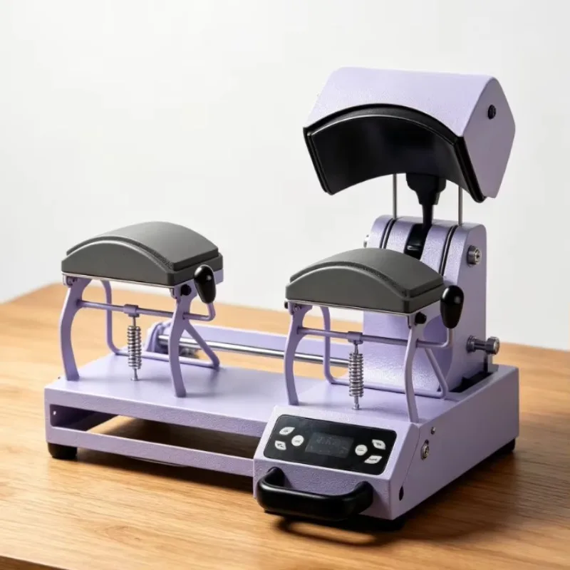 Wholesale Electric Auto Heat Press Double Station With Emergency Stop And Flexible Fixing System For Hat Sublimation