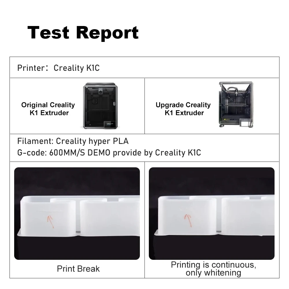 BLV® CHCB-OTC Hotend updated K1C HOTEND high flow High power high temperature for K1C 3D printer print CF ABS PLA PETG