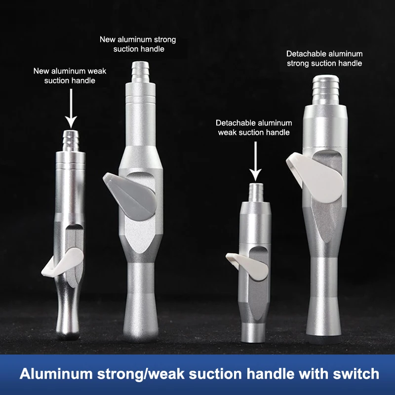 1 قطعة الأسنان ضعيفة قوية شفط مقبض انفصال اللعاب القاذف شفط صمامات تلميح محول طب الأسنان كرسي وحدة قطع الغيار