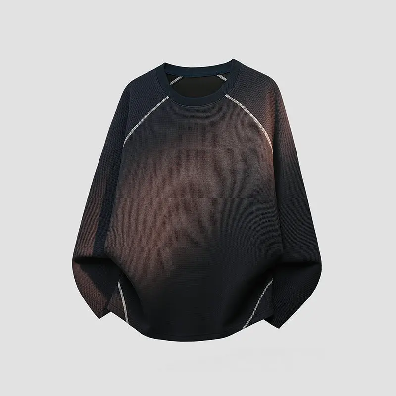 

Loose Men's Hoodie 2026 Spring Autumn Casual Comfortable Long Sleeve American Style Stand Collar Sweatshirt Men