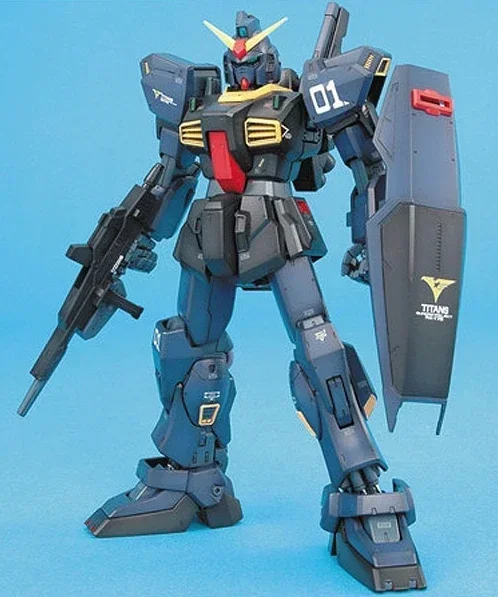 Gundam Bandai MG 1/100 RX-178 TITANS PROTOTYPE بدلة الهاتف المحمول MK2 2.0 نموذج تجميع الحركة المنتج الأصلي الميكانيكي