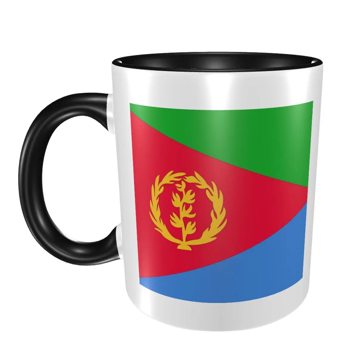 

Флаг Эритреи Гордая кружка Эритреи Забавные керамические кофейные чашки Чайные кружки Молочная чашка Посуда для напитков Подарок для женщины и мужчины