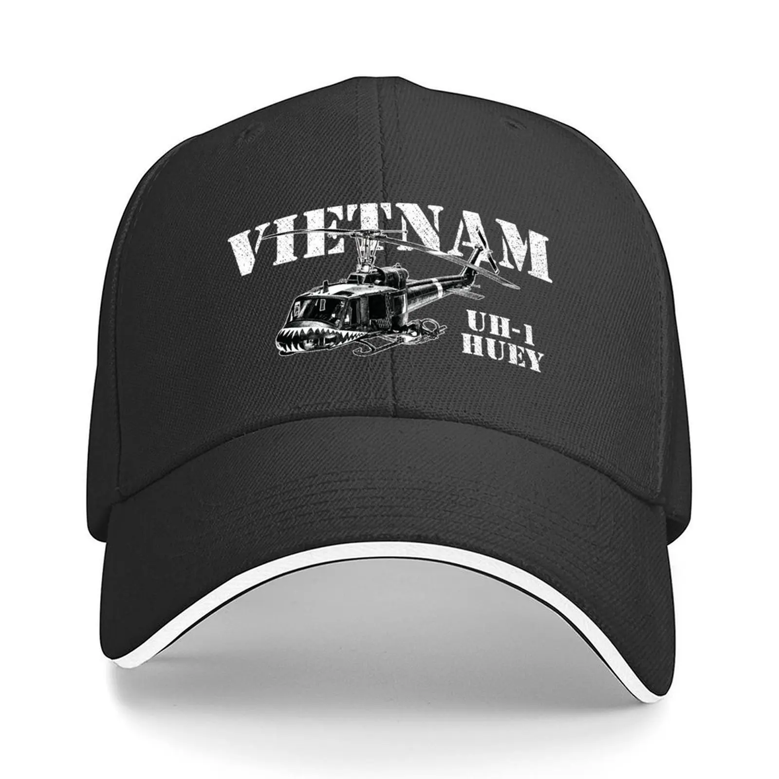 

UH-1 HUEY / VIETNAM Baseball Cap Hood hard hat Beach hats for men Sun Hats For Women Men's