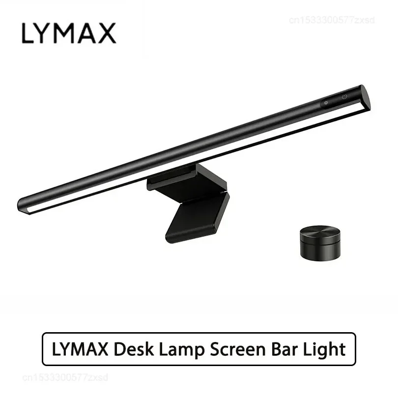 

LYMAX Desk Lamp Screen Bar Display Hanging Light Eyes Protection Reading PC Computer Monitor Light Bar Wireless Remote Control