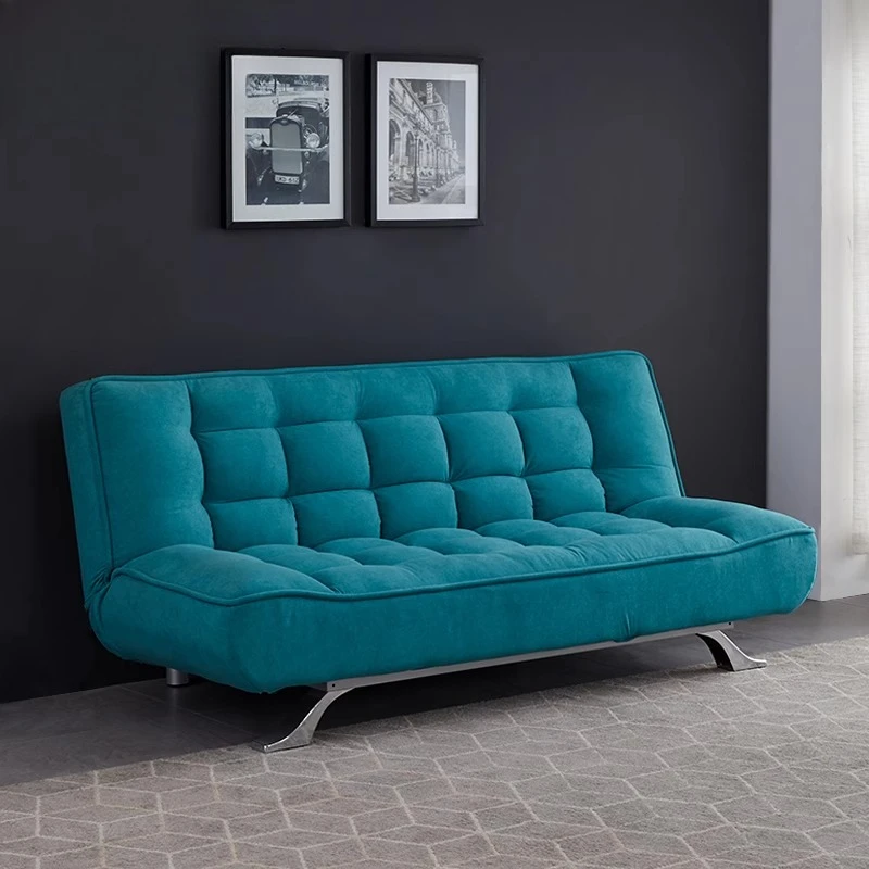 

Sofa bed living room multi-functional dual-purpose folding modern small apartment economical sponge lazy double fabric sofa