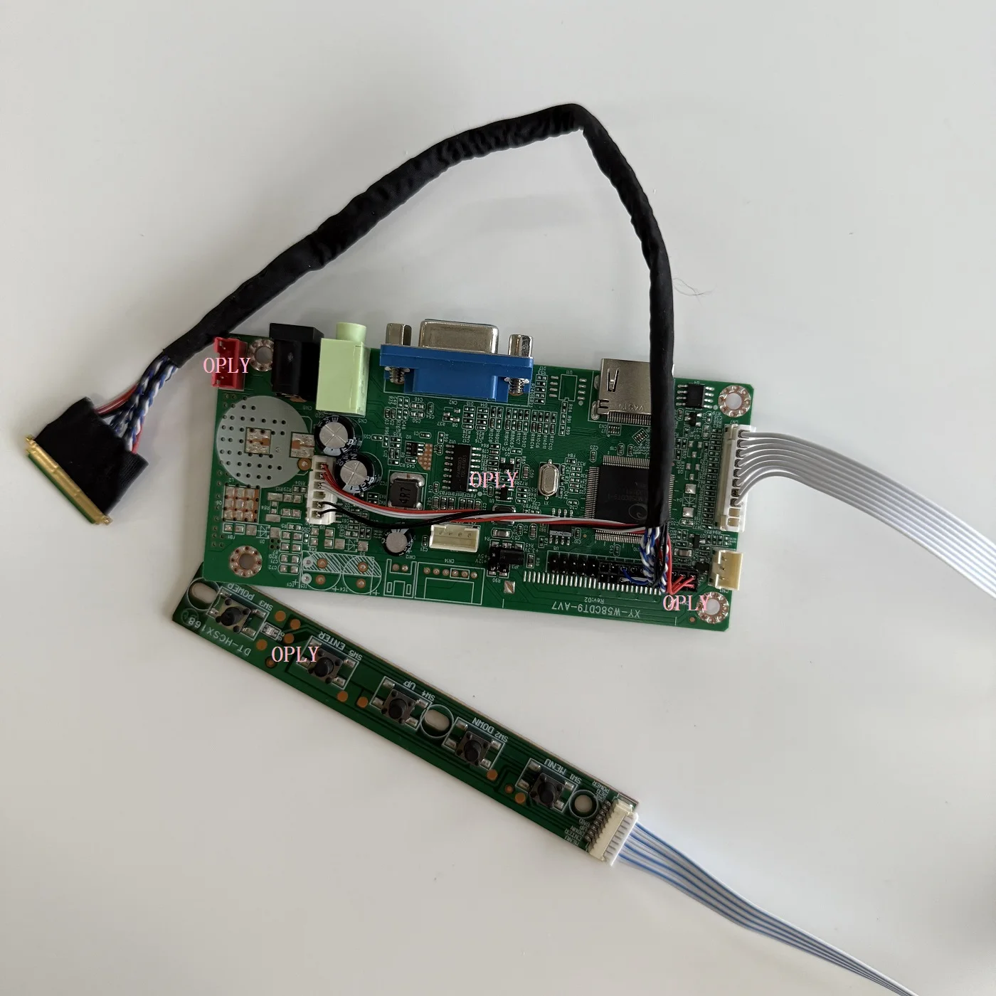 

Плата контроллера 58C VGA HDMI-совместимая для LP156WF1 LP156WF2-TLA1 LP156WF1-TLC1 1920x1080 15,6-дюймовый ЖК-экран со светодиодной панелью