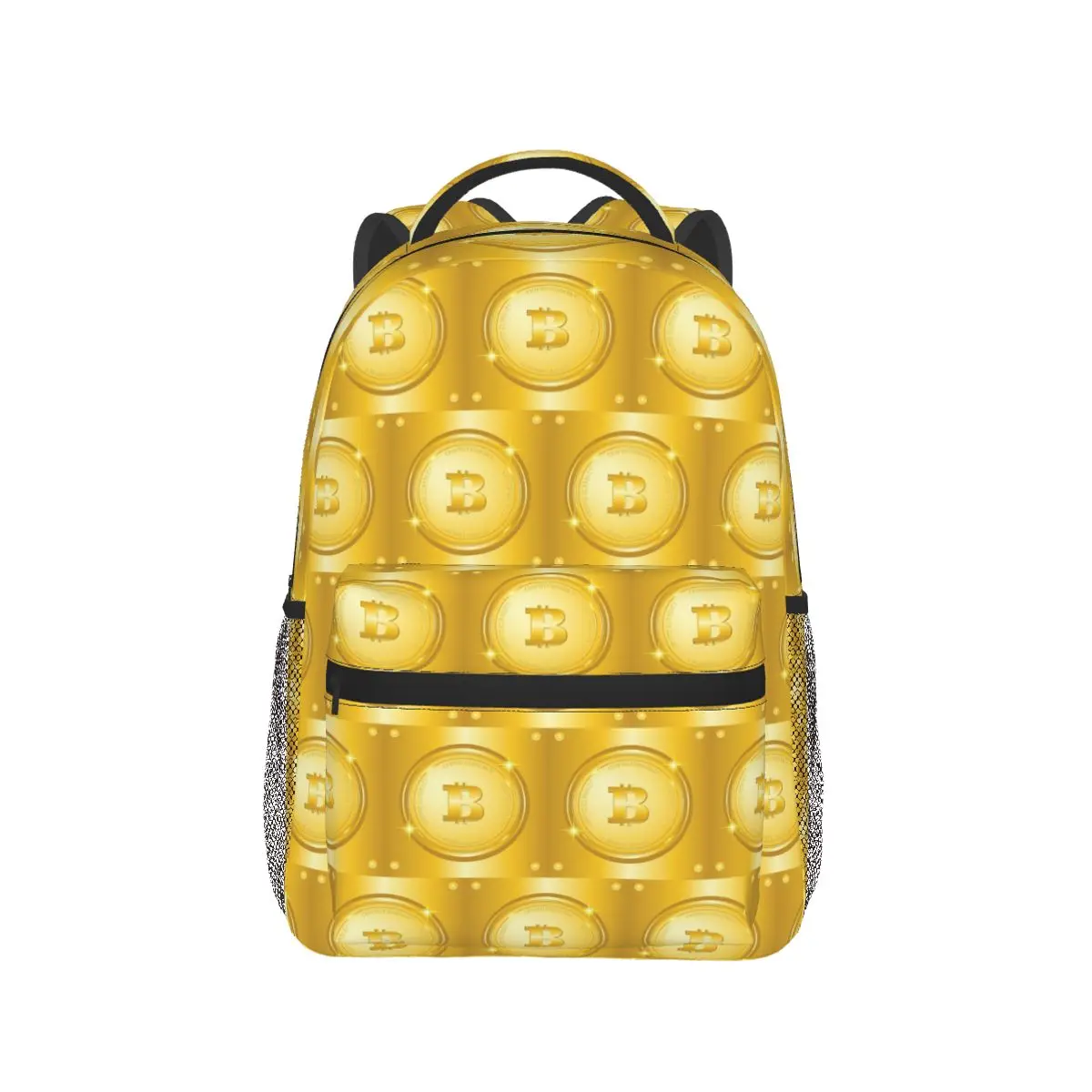 

Crypto Coins Altcoin Blockchain Logo Bitcoin Ethereum Backpack Daypack Boys Girls BookBag School Bag Shoulder Bags for Men Women