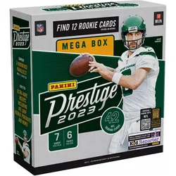 2023 Panini Prestige Nfl Football Trading Card Mega Box 42 Football Card Look for Rookies Like Cj Stroud