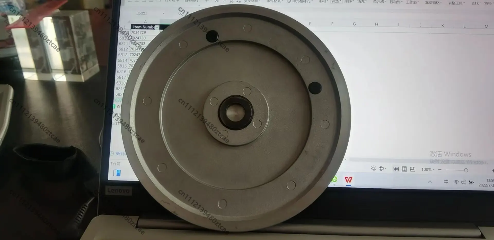 Gear Reducer End Cover Gearbox Housing Cover Telescopic Boom Lift Drive Reduction Replacement Spare Parts
