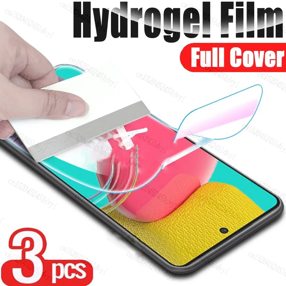 3Pcs Hydrogel Film For Oppo Realme GT Neo 6 SE Screen Protector For Realme 12X C65 C51S 12 C67 Note50 Narzo 70 5G Lndia Pro Plus