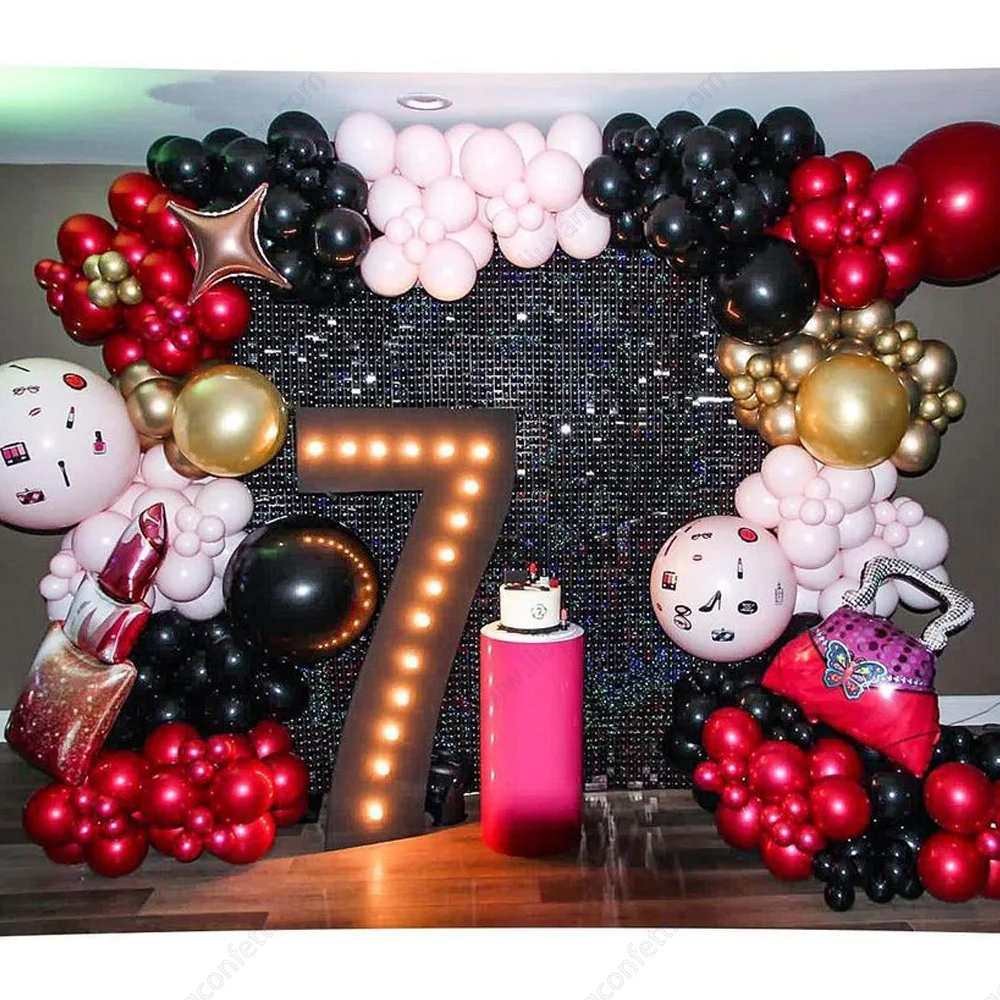

18 Panels Black Shimmer Wall Panels Backdrops Square Sequin Backdrop for Christmas Birthday Graduation Wedding Party Decor Event