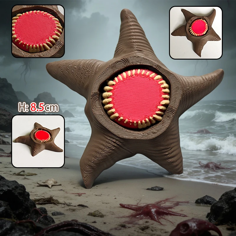 Neue 3D-gedruckte Sea Eater Bloop Gran Maja Actionfigur Modell Spielzeug Weihnachtsgeschenk Bewegliche Gelenkfigur Tieflautsprechendes Bloop Seemonster Figurine – Detail 9