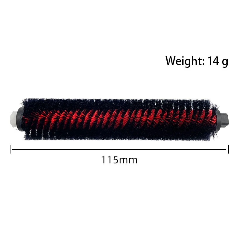High-Speed Self-Cleaning Brush Red & Black Plastic Suitable For Stone Series Sweeping Robot G10 G10S G10S PRO
