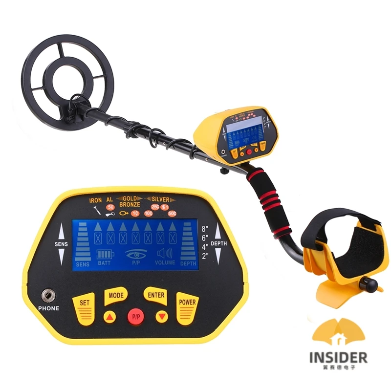 GC1028  Digital Metal Detector  Underground Gold And Treasure Gold Finder Hobby  Metal Detector