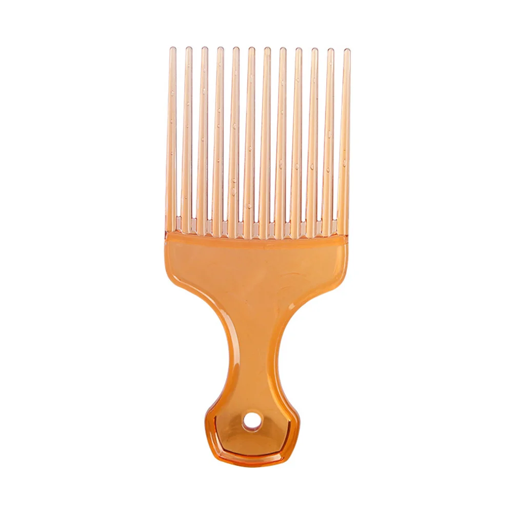 

3Pcs Portable Styling Comb Durable Wide Teeth Anti-Static Hair Salon Accessory Premium Material Yellow Hanging Hole