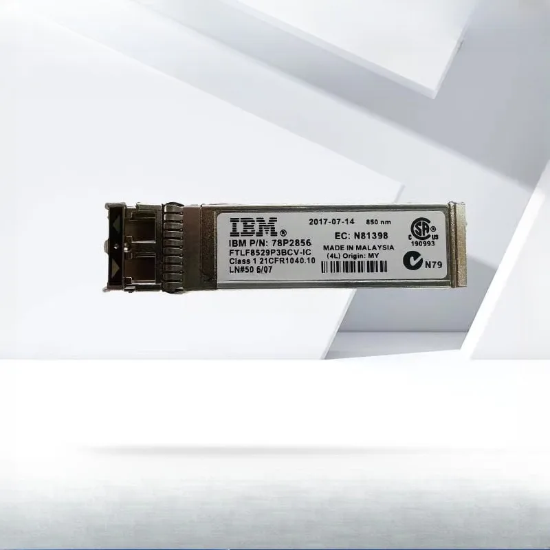 

Запчасти для IBM 78P2856 FTLF8529P3BCV-IC AFBR-57F5MZ-IB2 N81398 16G SFP