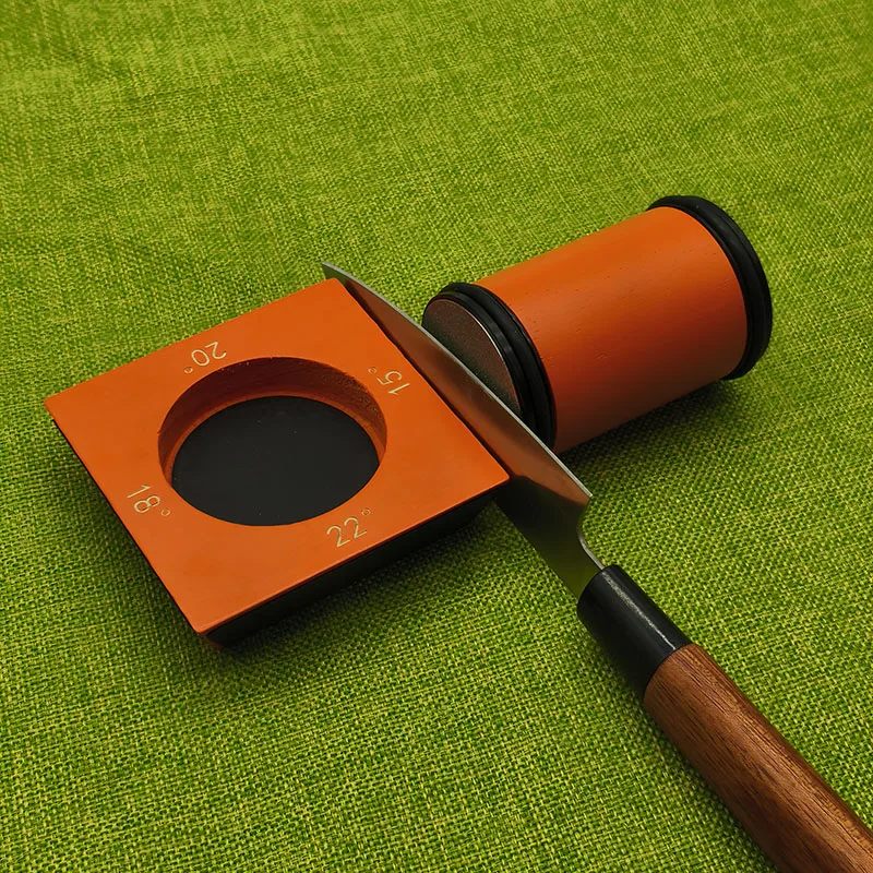 Rolling Knife Sharpener Multi-Angle Knife Sharpening Tool for Kitchen Knives - Knife Sharpener Kit Offers 15 20 18 22 Degree